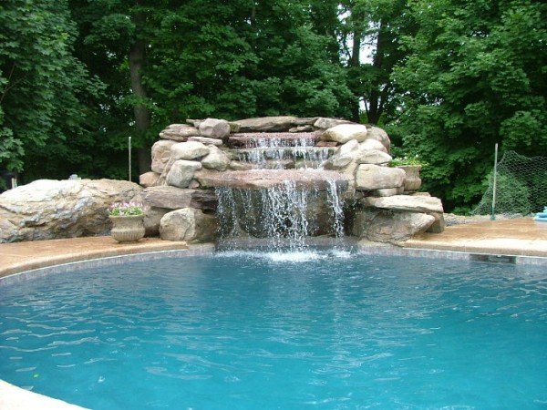 Pool With Waterfalls
