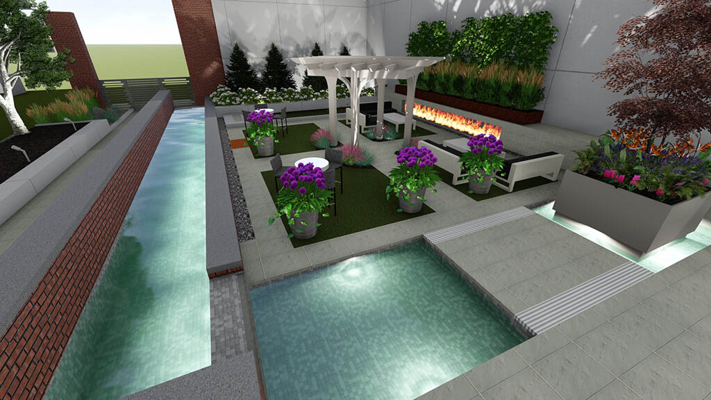 Custom indoor swimming pool builder in Toronto by Land-Con Pools